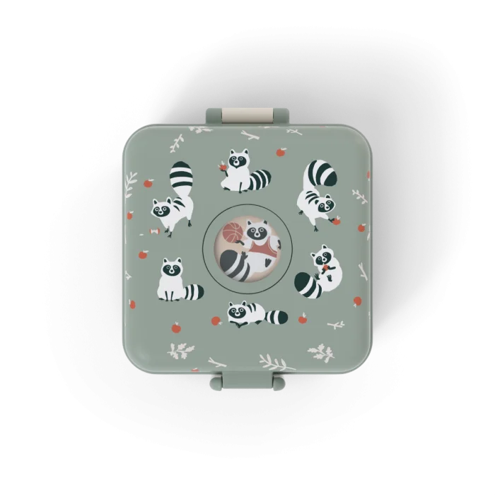 Snacky green Raccoon