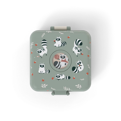 Snacky green Raccoon