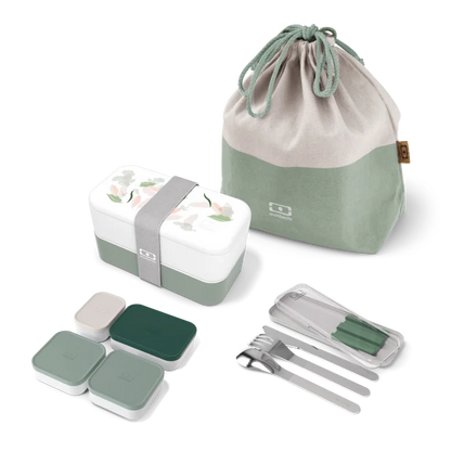 Set MB Original graphic green Leaves