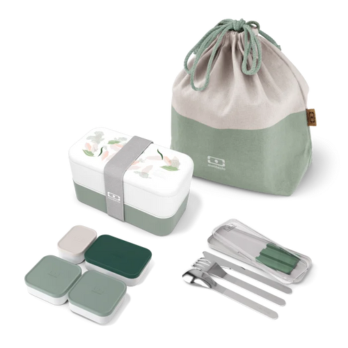 Set MB Original graphic green Leaves