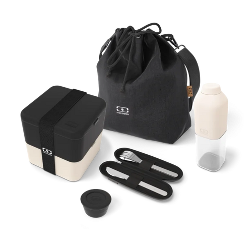 Set Square Cream/Onyx and its accessories