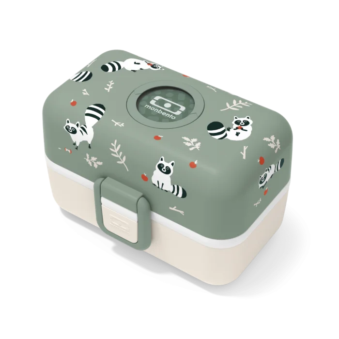 Set lunch boxes parents/kids green