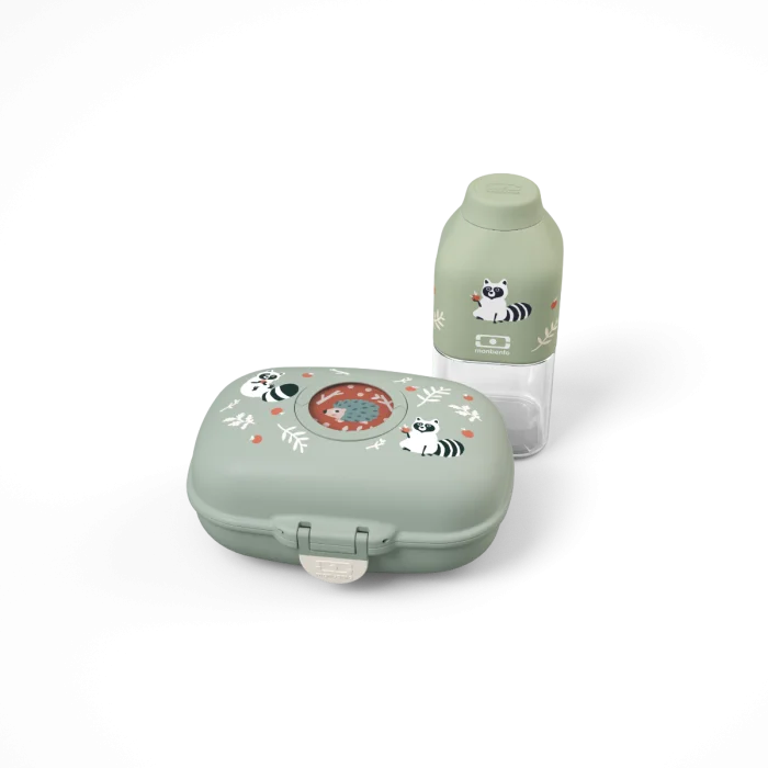 Kids gift box MB Gram green Raccoon