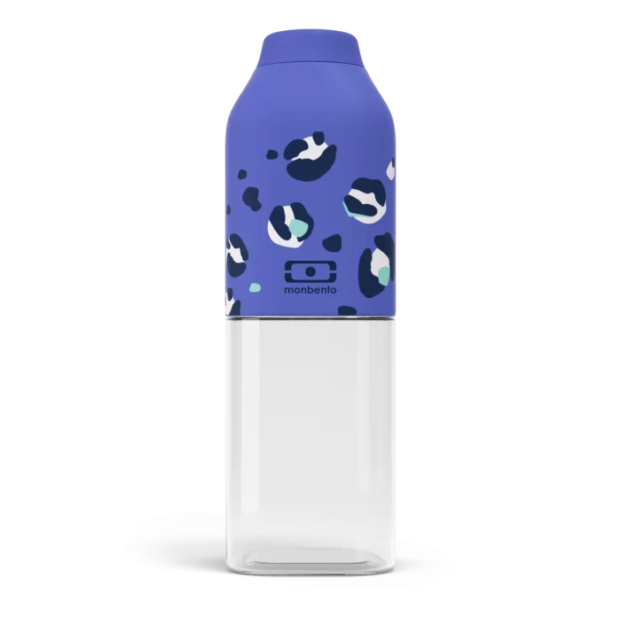 MB Positive M blue Leopard