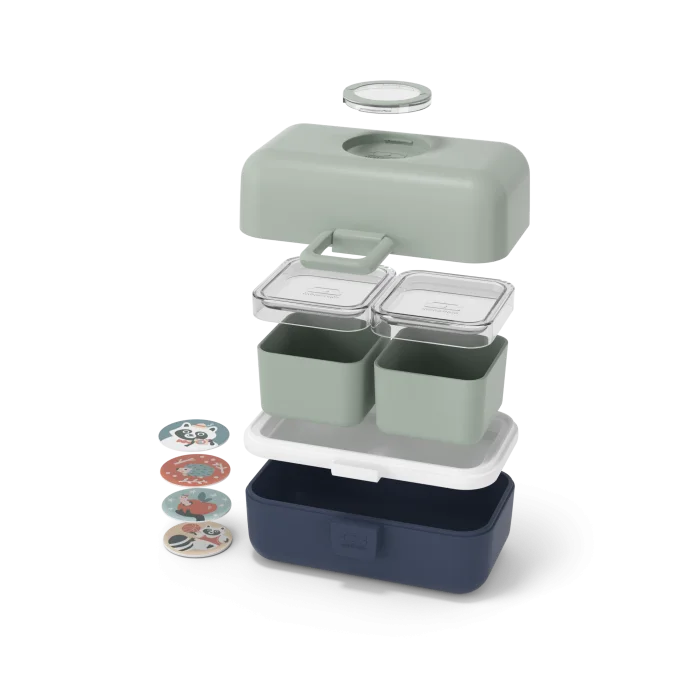 Kids Set Tresor green/blue