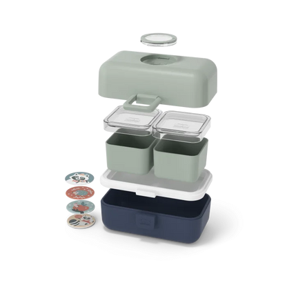 Kids Set Tresor green/blue