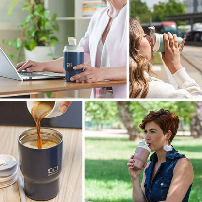 Travel Mug S pink Moka