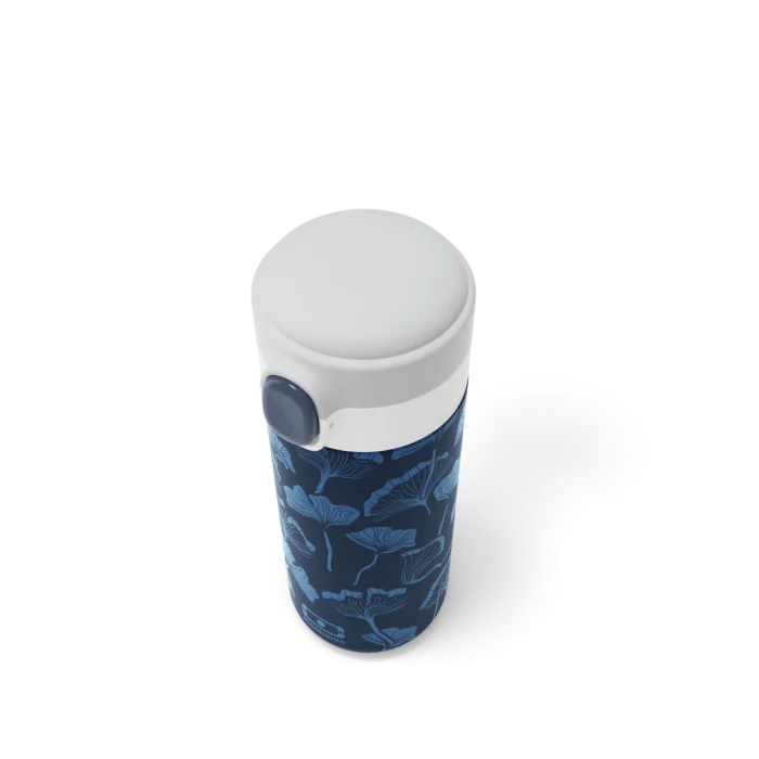MB Pop graphic blue Ginkgo
