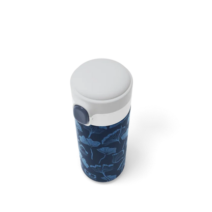 MB Pop graphic blue Ginkgo