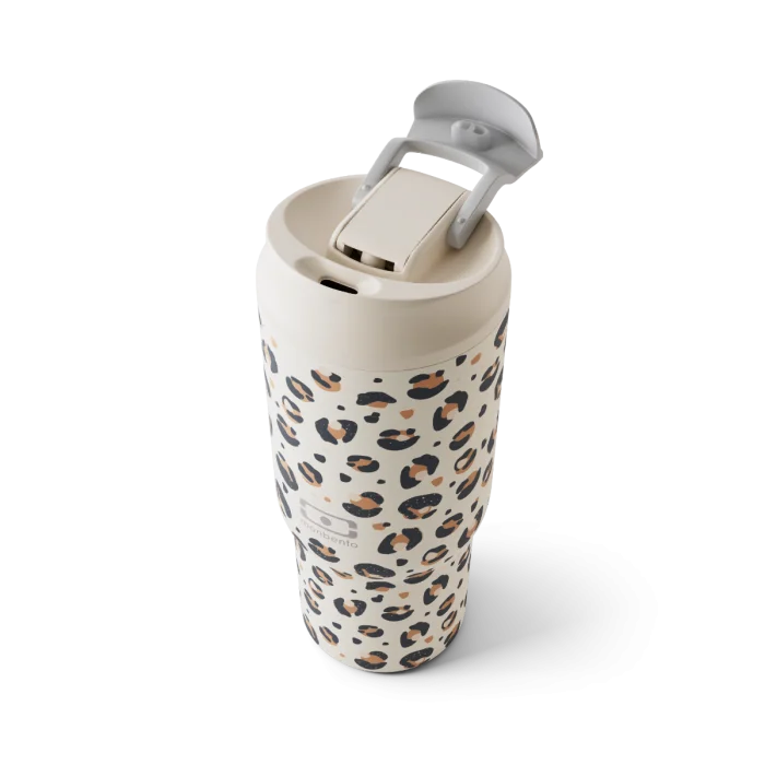 Travel Mug L graphic Leopard