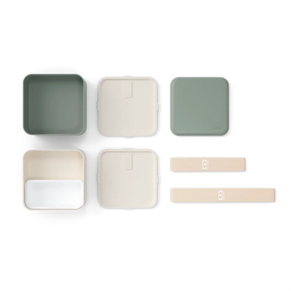 MB Square green Natural