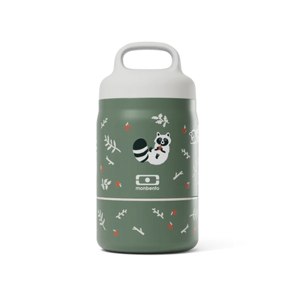 Handy green Raccoon