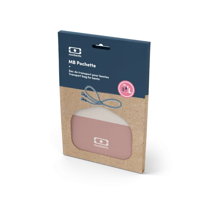 MB Pochette L pink Natural
