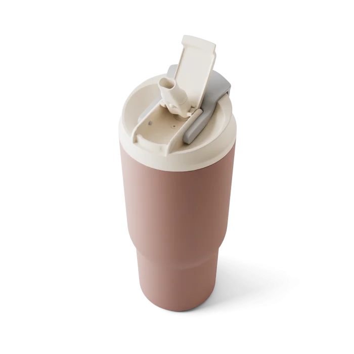 Travel Mug L pink Moka