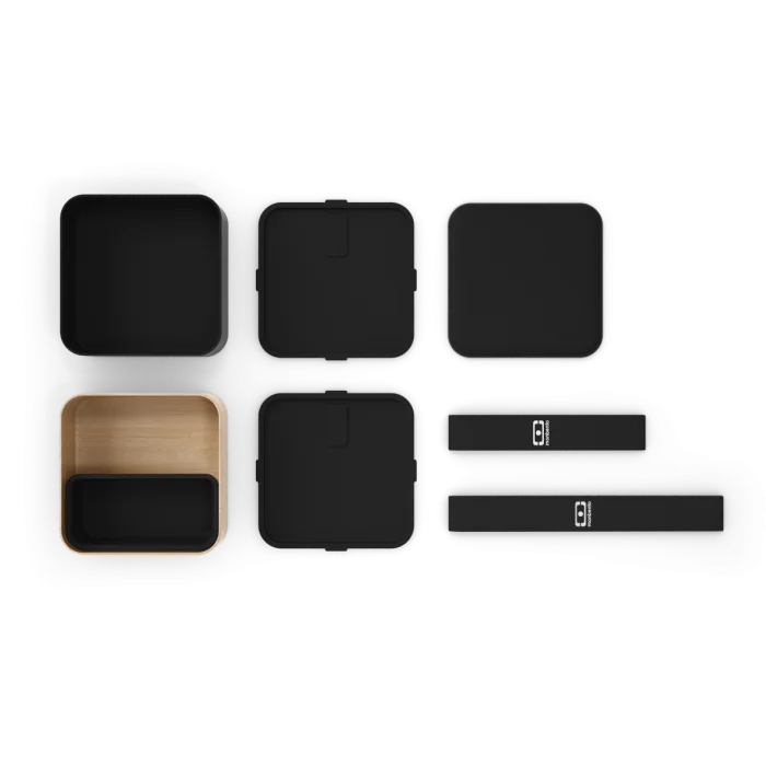 MB Square Wood/black Onyx