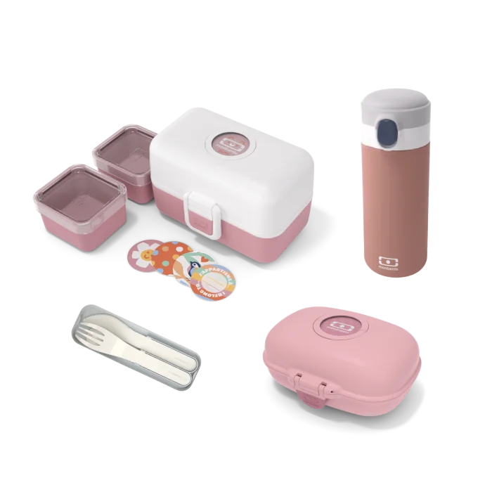 Kids Set Tresor white/pink