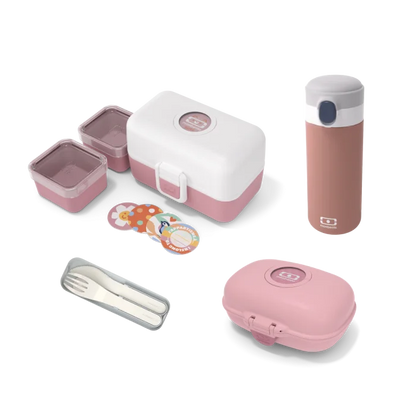 Kids Set Tresor white/pink