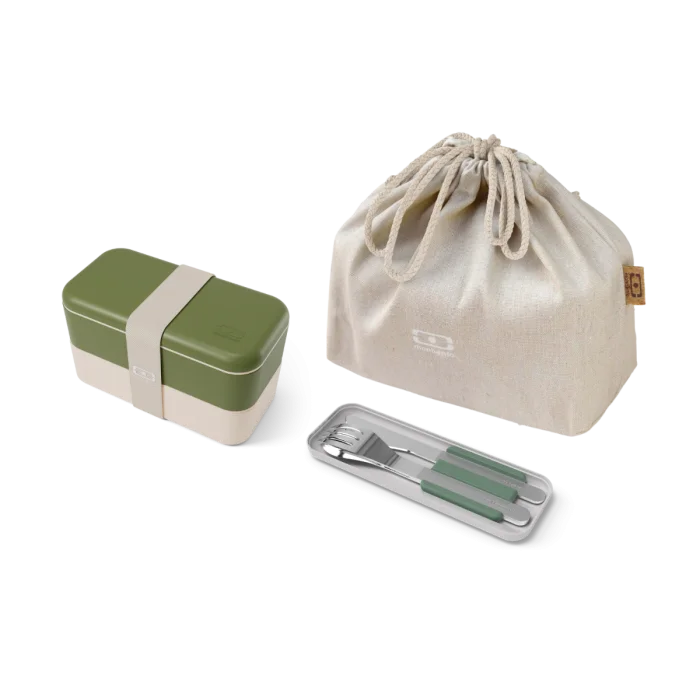 Set Original green Olive recycled