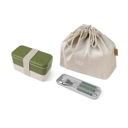 Set Original green Olive recycled