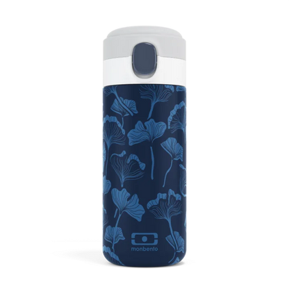 MB Pop graphic blue Ginkgo