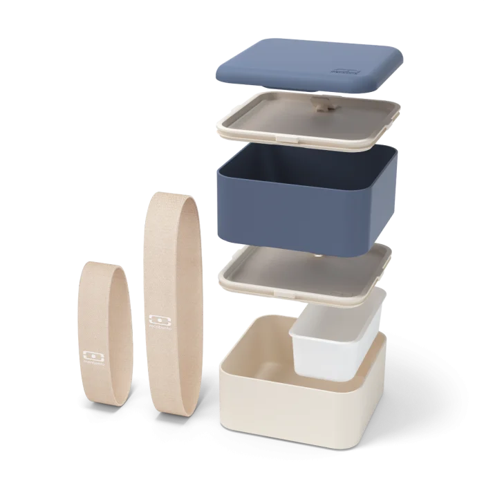 Set MB Square blue Natural