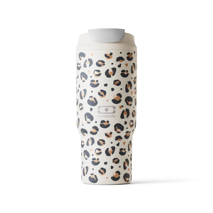 Travel Mug L graphic Leopard