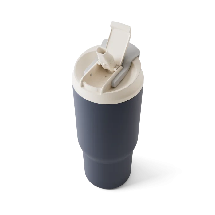 Travel Mug L blue Infinity