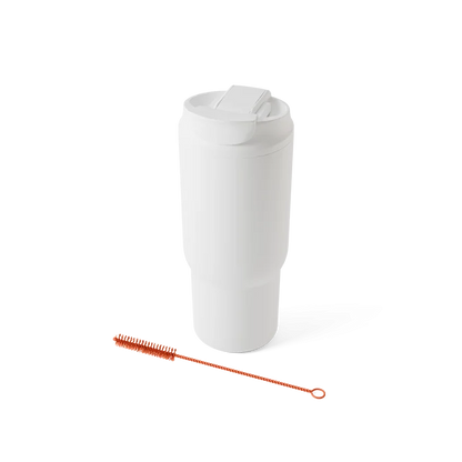 Straw Brush Travel Mug