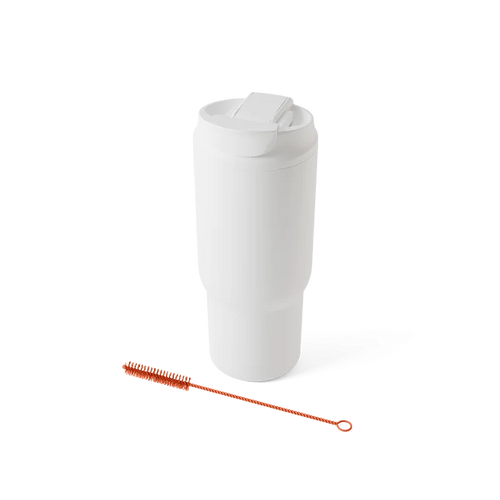 Straw Brush Travel Mug