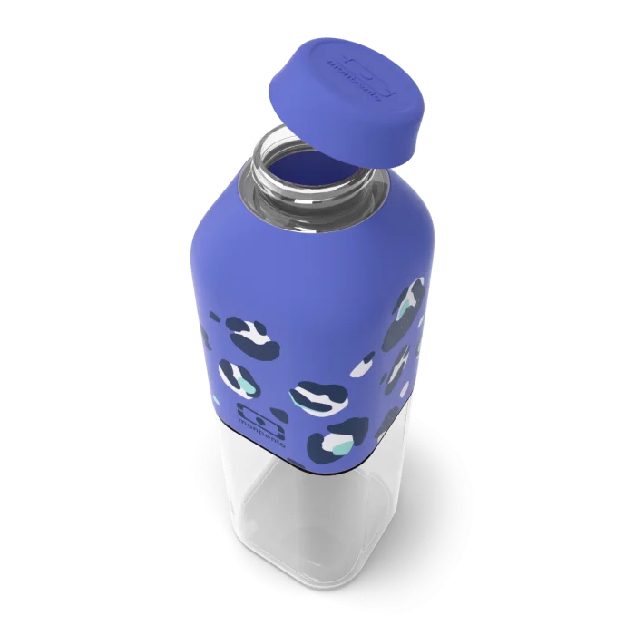 MB Positive M blue Leopard