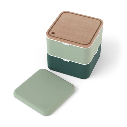Set MB Square green Bicolor + MB Cut