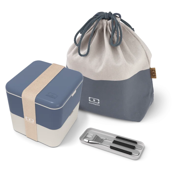 Set MB Square blue Natural