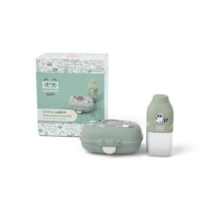 Kids gift box MB Gram green Raccoon