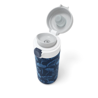 MB Pop graphic blue Ginkgo
