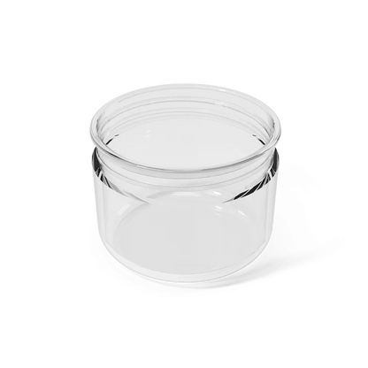 Twisty transparent container