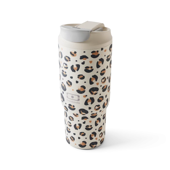 Travel Mug L graphic Leopard