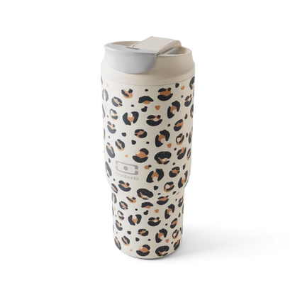 Travel Mug L graphic Leopard