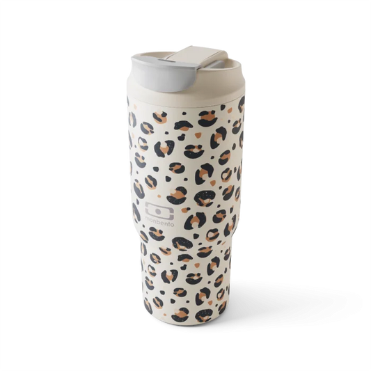 Travel Mug L graphic Leopard