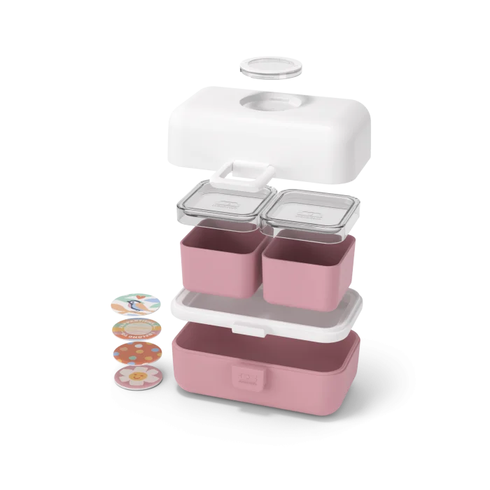 Kids Set Tresor white/pink
