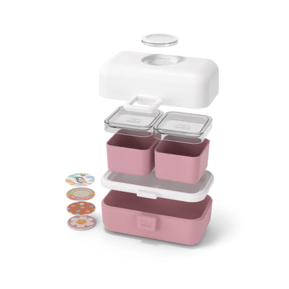 Kids Set Tresor white/pink