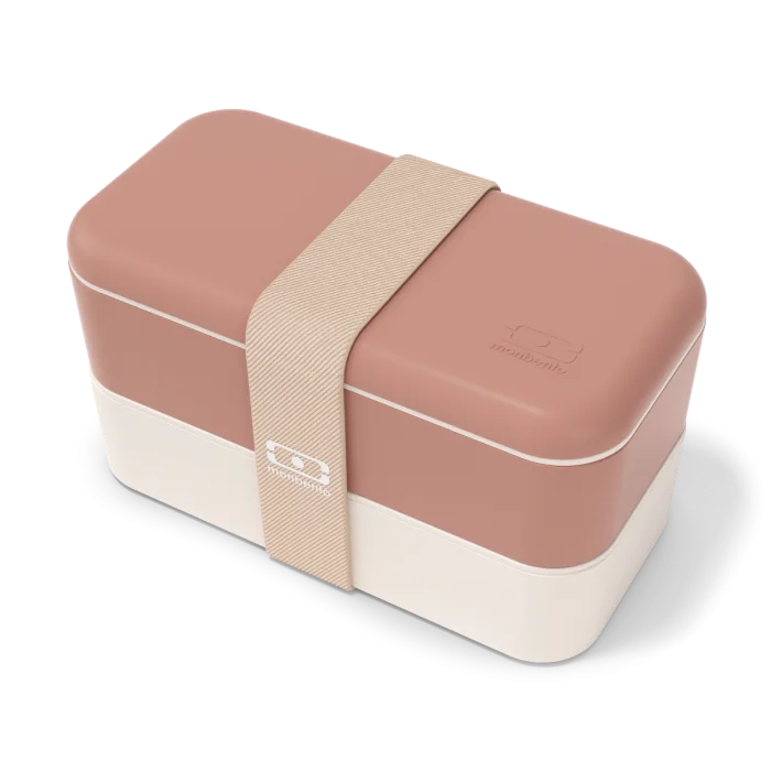 Set MB Original pink Moka + lunch bag